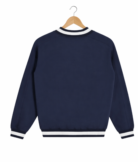 Boston Baseball V-Neck Crewneck