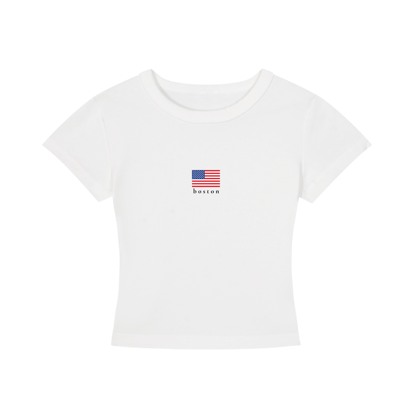 boston American Baby Tee