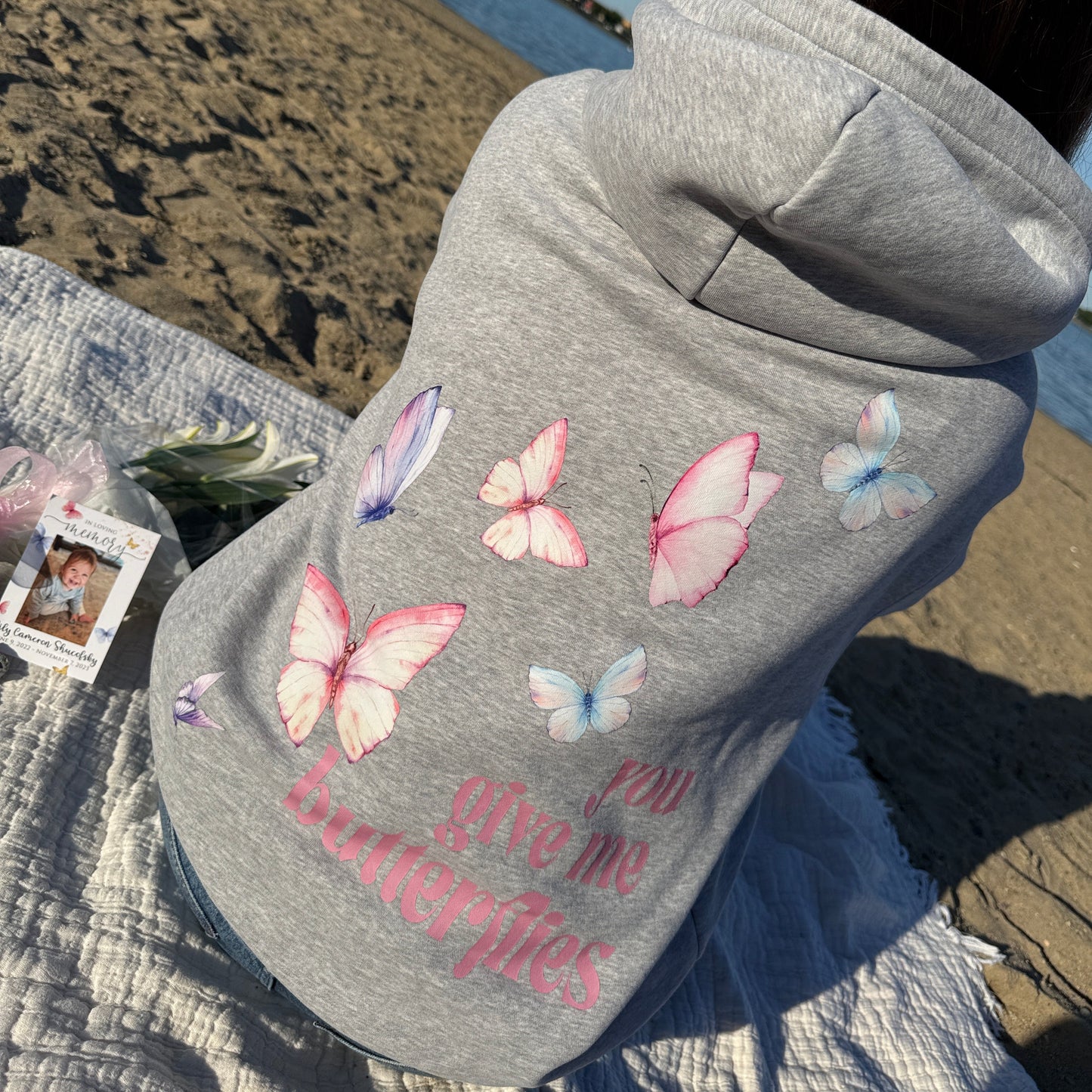 You Give Me Butterflies Hoodie