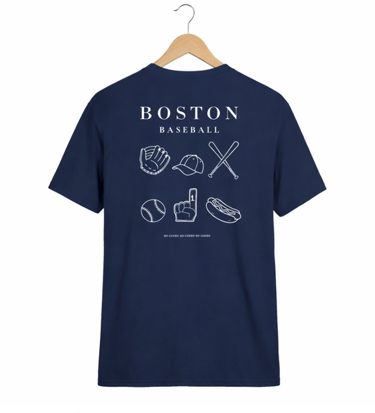 b•b baseball tshirt