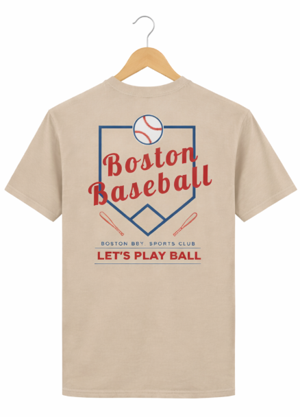 boston baseball retro tshirt