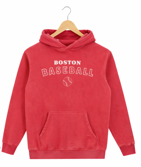 Boston Baseball Oversized Hoodie