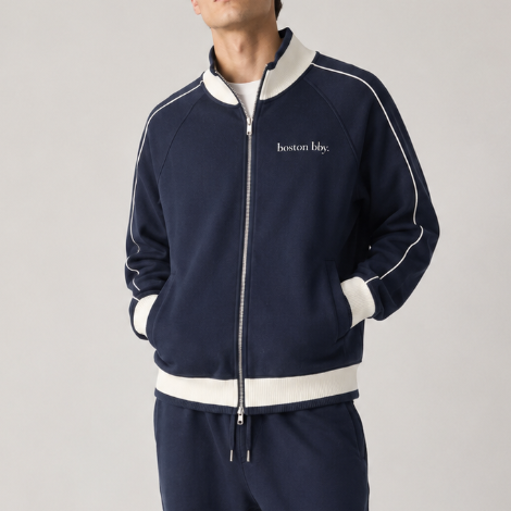 boston bby. Navy Sport Jacket