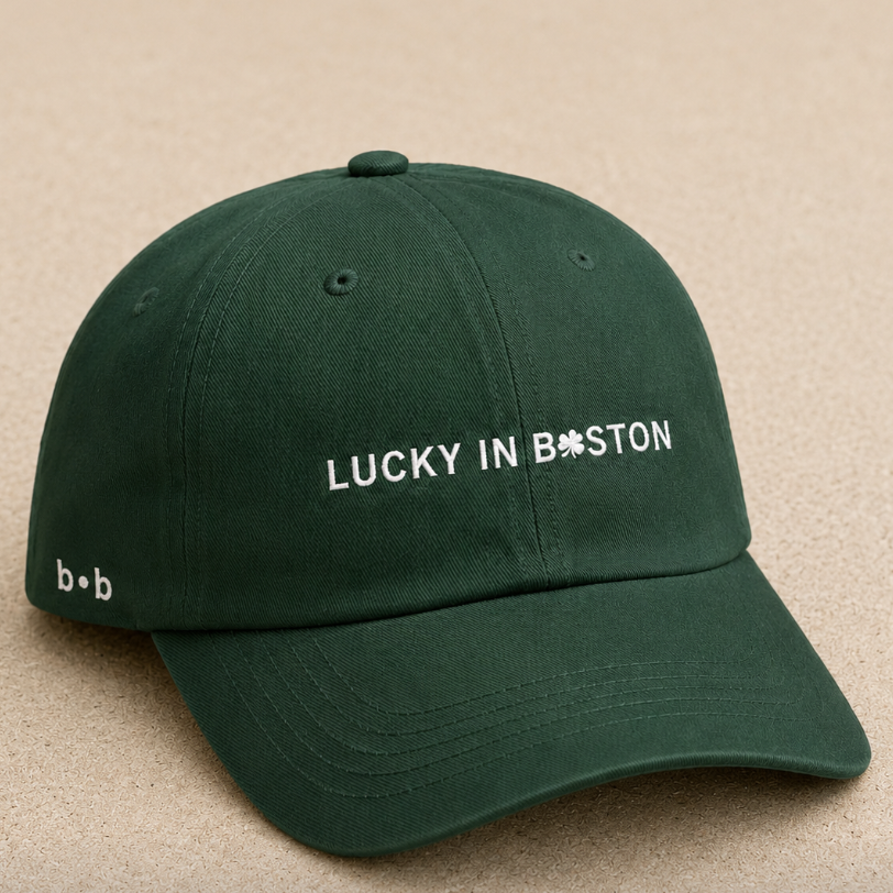 Lucky In Boston Baseball Hat