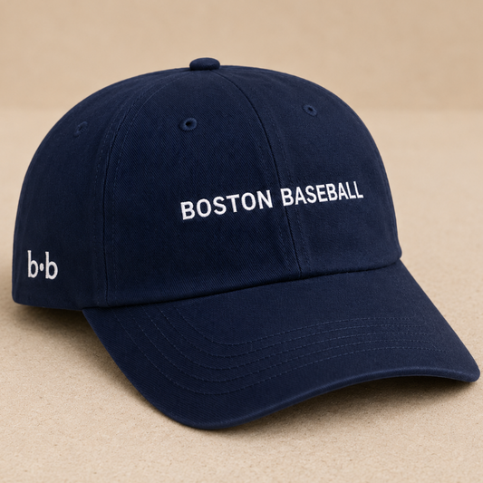 Navy Boston Baseball Hat