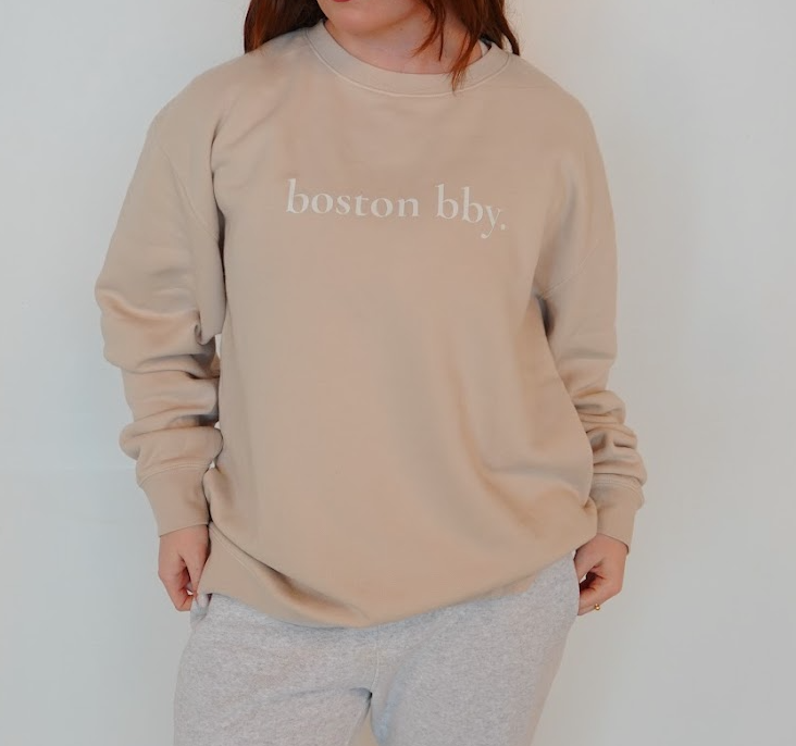 boston bby. Relaxed Fit Crewneck