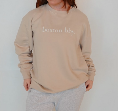 boston bby. Relaxed Fit Crewneck