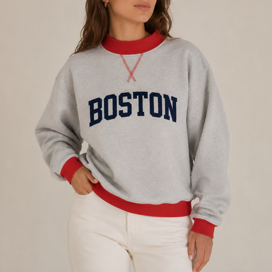 Boston Varsity Mockneck