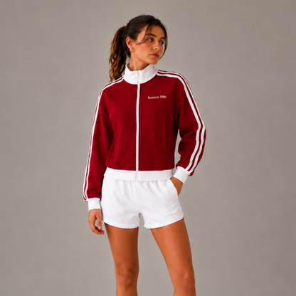 boston bby. Red Sport Jacket