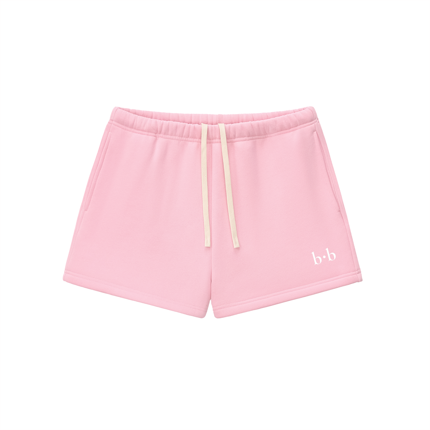 Soft Pink boston bby. Sweatshorts