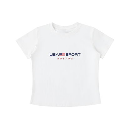 USA Sport Baby Tee