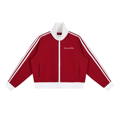 boston bby. Red Sport Jacket